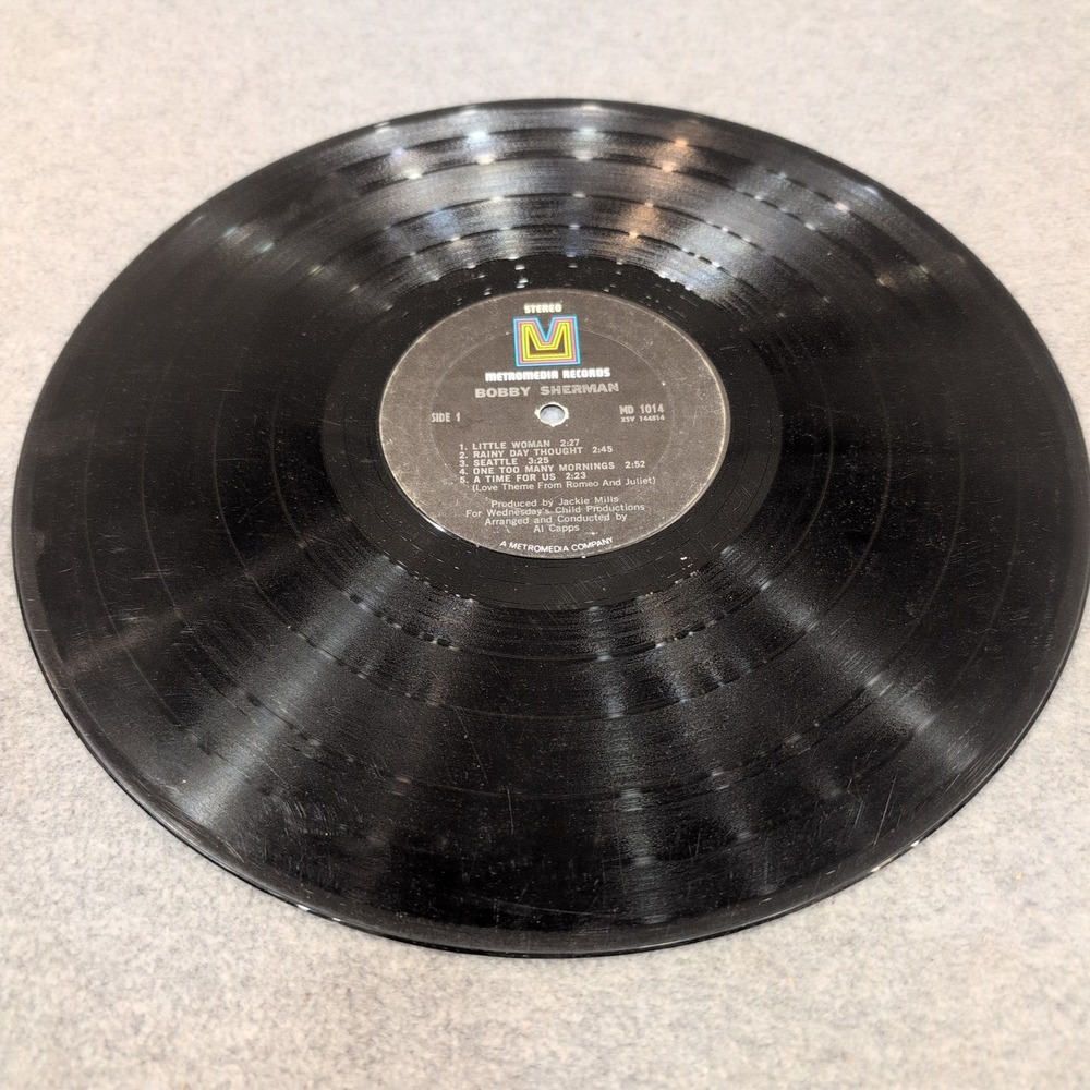 Bobby Sherman Self Titled Vinyl LP Metromedia MD‎ 1014 Little Woman 1969 Stereo - Picture 3 of 4